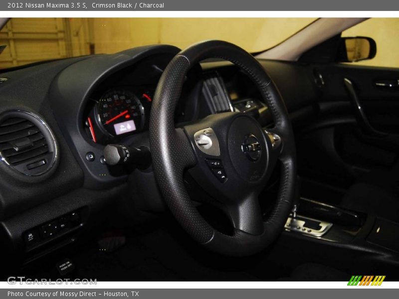 Crimson Black / Charcoal 2012 Nissan Maxima 3.5 S