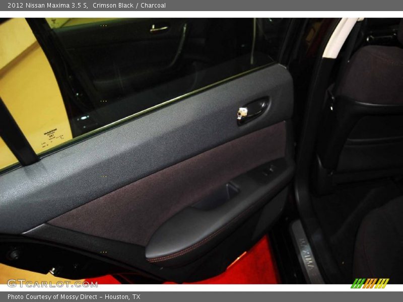 Crimson Black / Charcoal 2012 Nissan Maxima 3.5 S