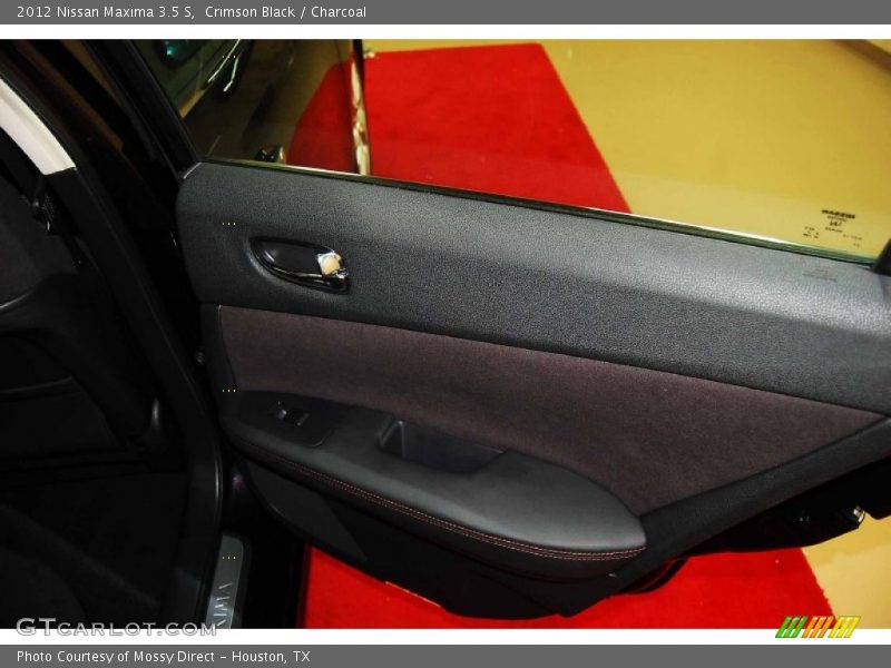 Crimson Black / Charcoal 2012 Nissan Maxima 3.5 S