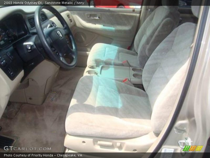 Sandstone Metallic / Ivory 2003 Honda Odyssey EX