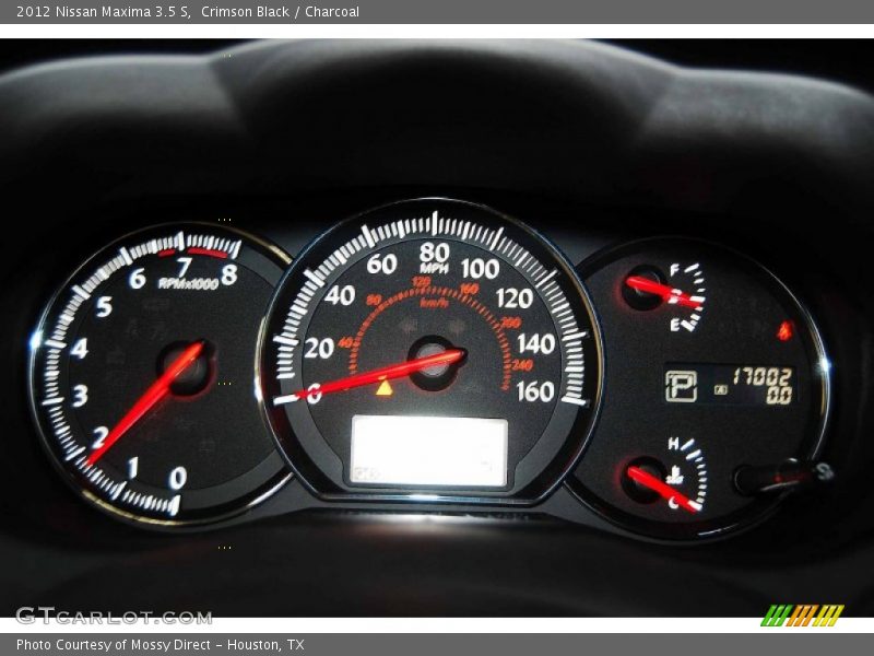 Crimson Black / Charcoal 2012 Nissan Maxima 3.5 S