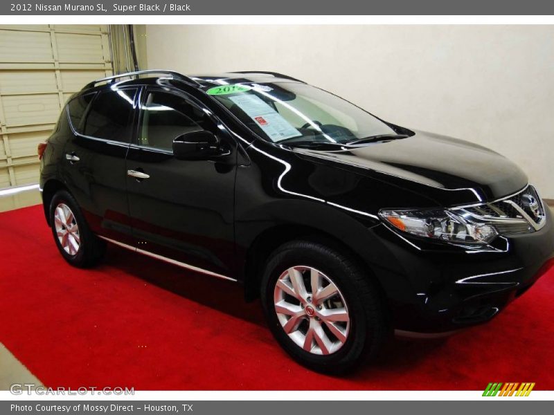 Super Black / Black 2012 Nissan Murano SL