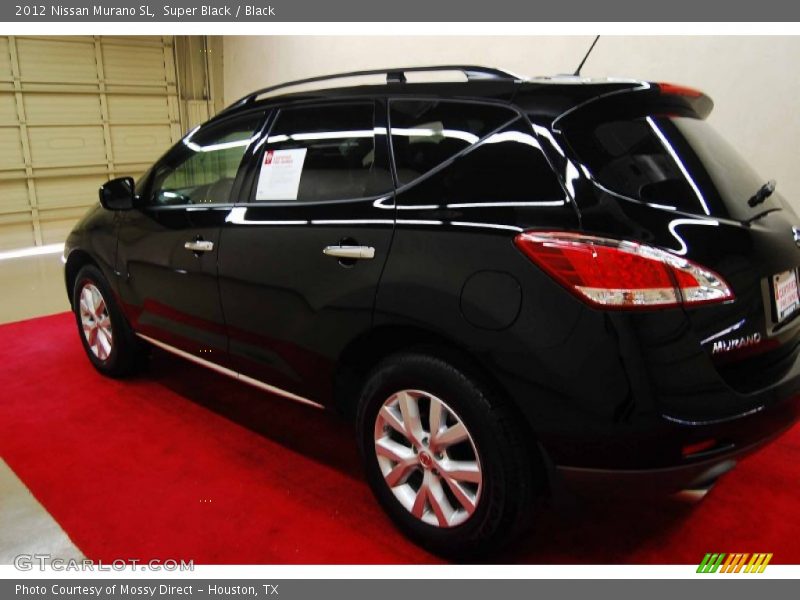 Super Black / Black 2012 Nissan Murano SL