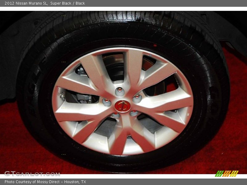 Super Black / Black 2012 Nissan Murano SL