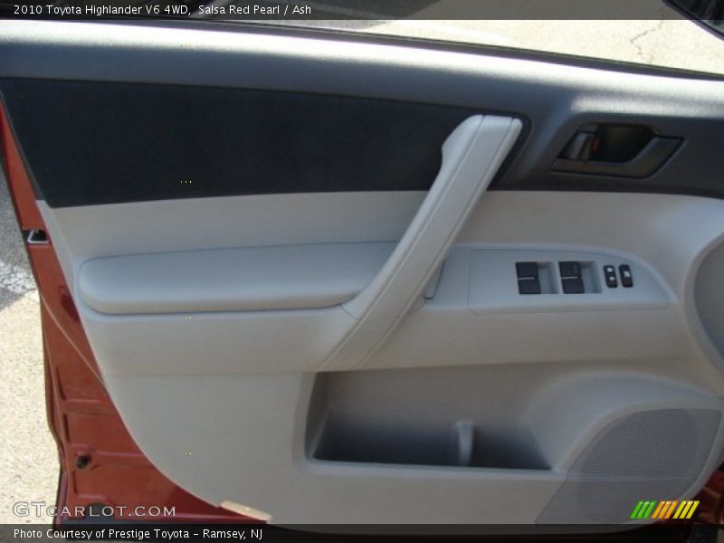 Salsa Red Pearl / Ash 2010 Toyota Highlander V6 4WD