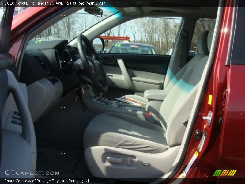 Salsa Red Pearl / Ash 2010 Toyota Highlander V6 4WD