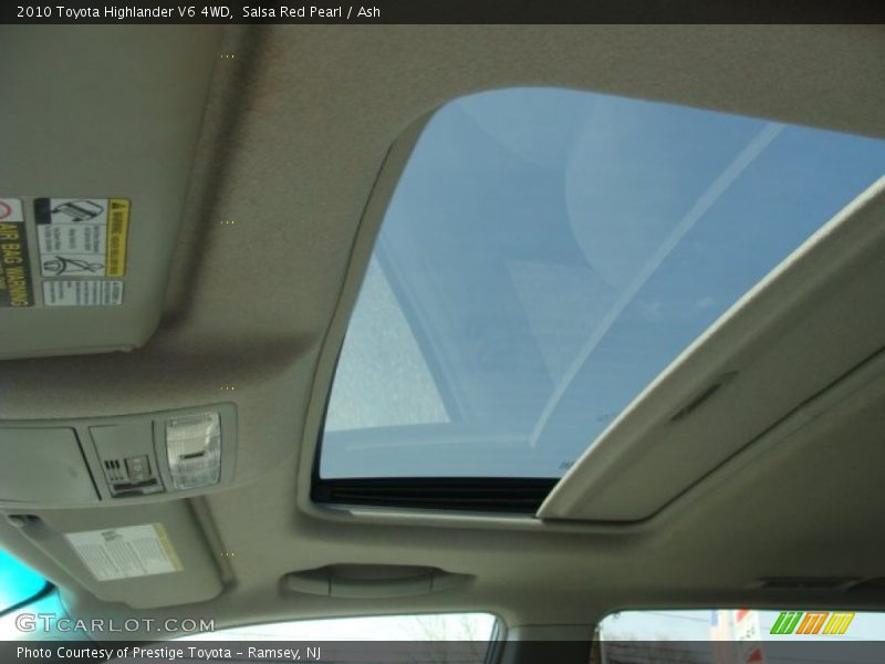 Salsa Red Pearl / Ash 2010 Toyota Highlander V6 4WD