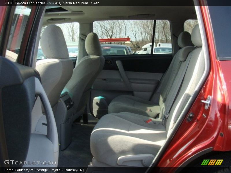 Salsa Red Pearl / Ash 2010 Toyota Highlander V6 4WD