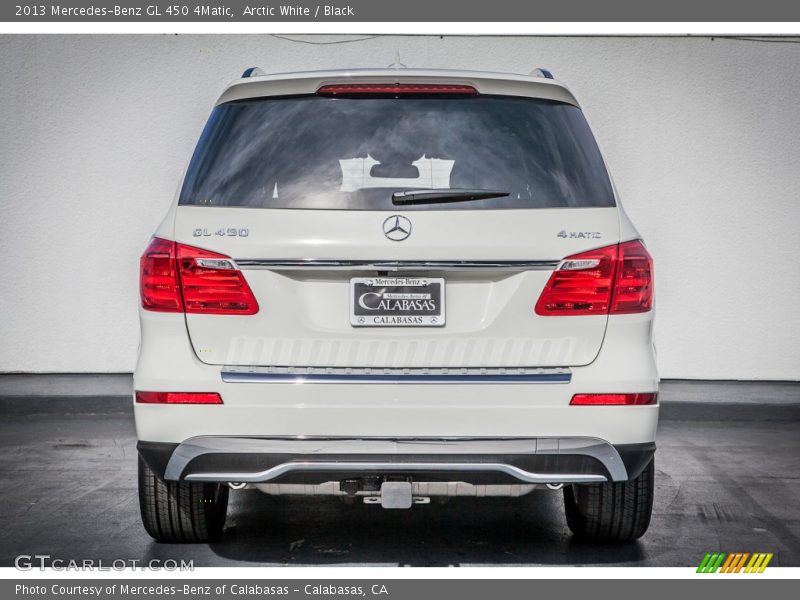 Arctic White / Black 2013 Mercedes-Benz GL 450 4Matic