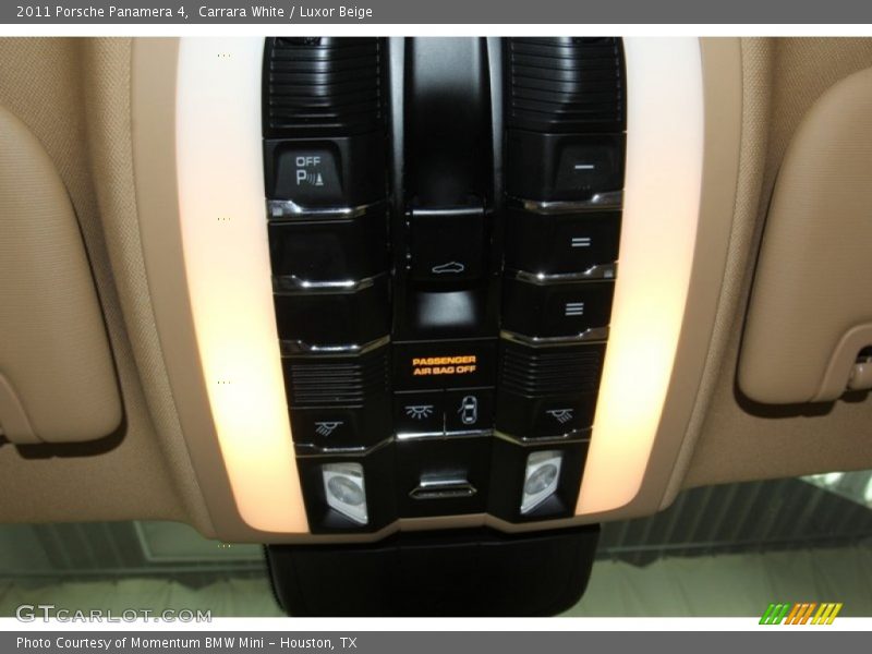 Carrara White / Luxor Beige 2011 Porsche Panamera 4