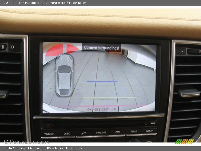 Carrara White / Luxor Beige 2011 Porsche Panamera 4
