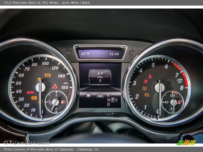 Arctic White / Black 2013 Mercedes-Benz GL 450 4Matic