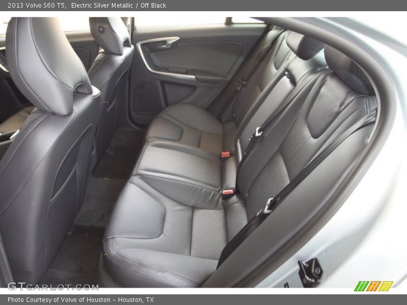 Electric Silver Metallic / Off Black 2013 Volvo S60 T5