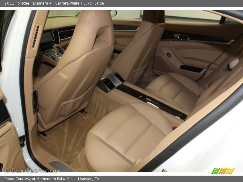 Carrara White / Luxor Beige 2011 Porsche Panamera 4