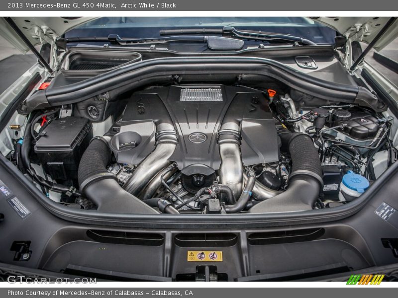Arctic White / Black 2013 Mercedes-Benz GL 450 4Matic