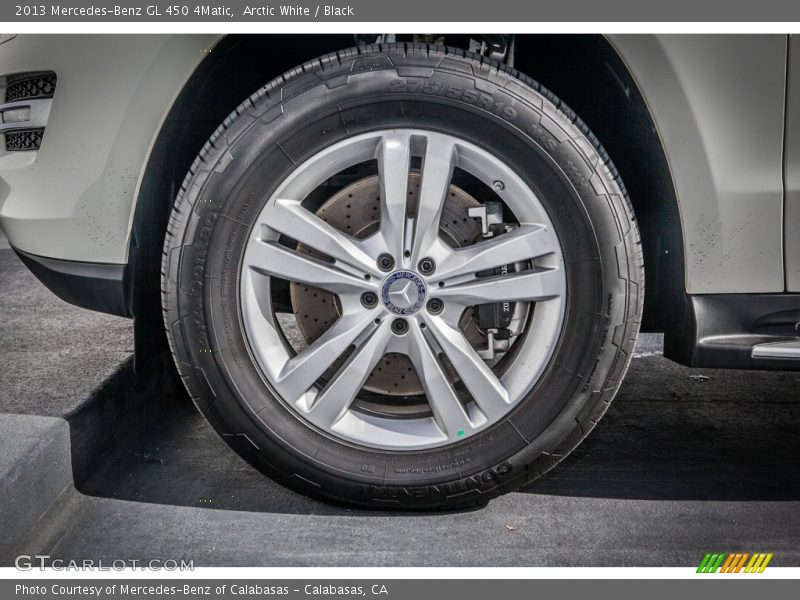 Arctic White / Black 2013 Mercedes-Benz GL 450 4Matic