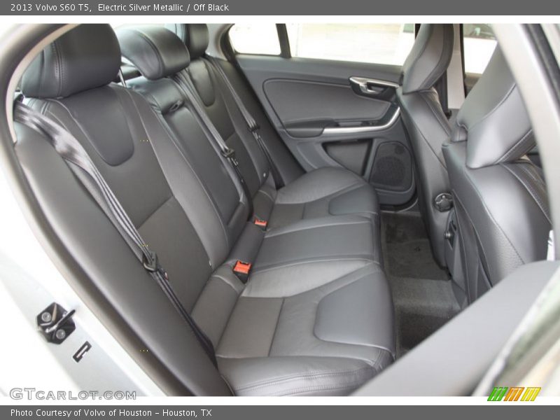 Electric Silver Metallic / Off Black 2013 Volvo S60 T5