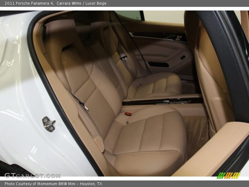 Carrara White / Luxor Beige 2011 Porsche Panamera 4