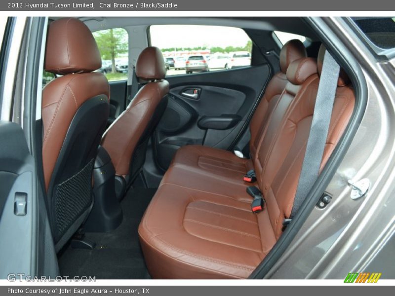 Chai Bronze / Black/Saddle 2012 Hyundai Tucson Limited