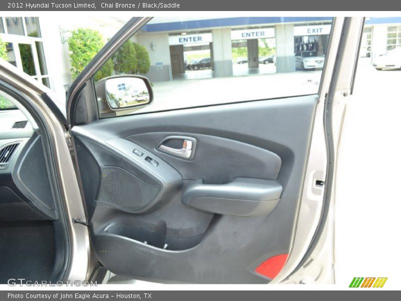 Chai Bronze / Black/Saddle 2012 Hyundai Tucson Limited