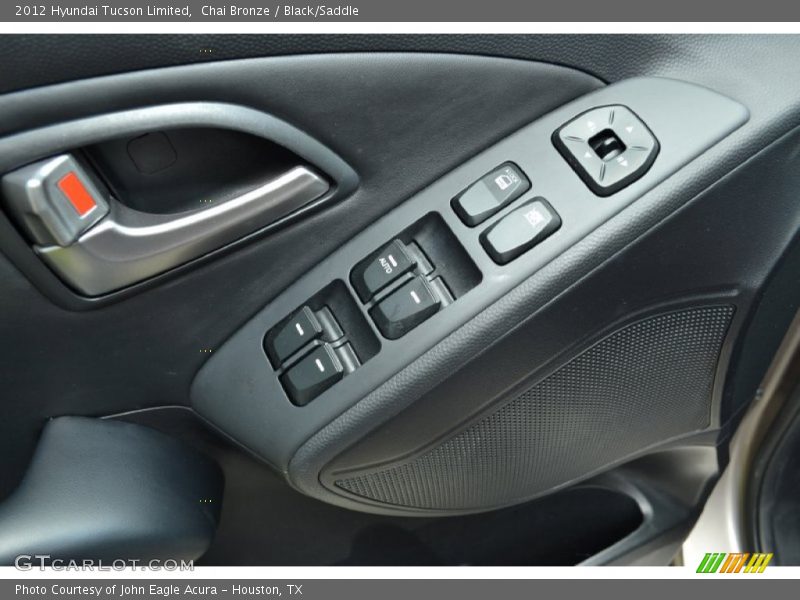 Chai Bronze / Black/Saddle 2012 Hyundai Tucson Limited
