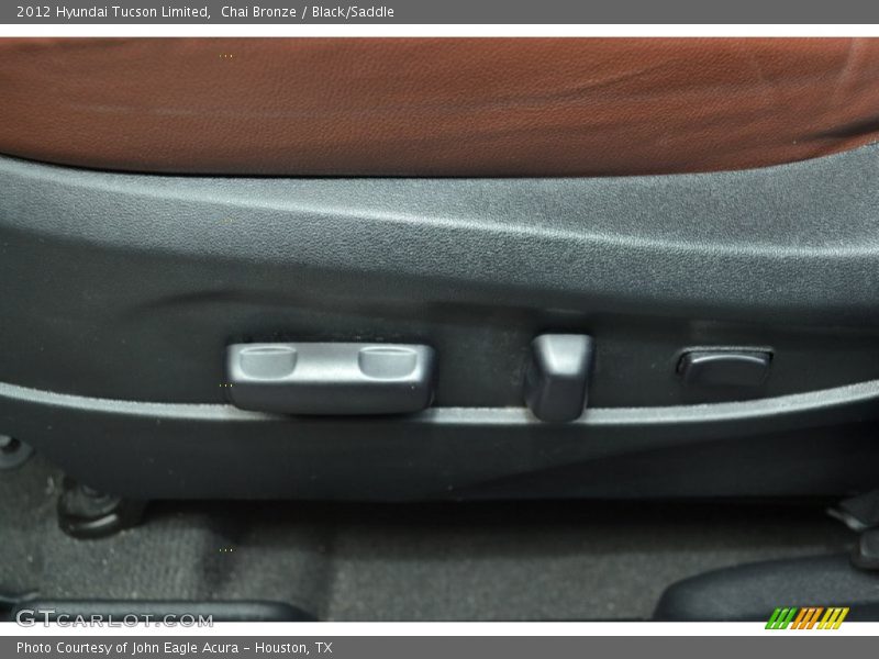 Chai Bronze / Black/Saddle 2012 Hyundai Tucson Limited