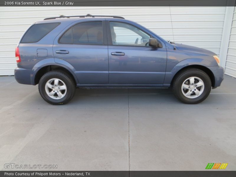 Spark Blue / Gray 2006 Kia Sorento LX