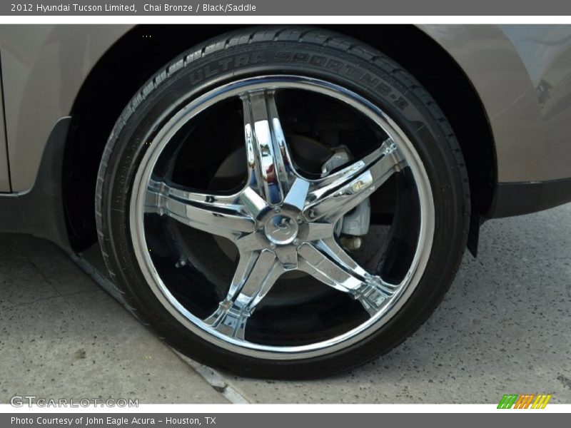 Chai Bronze / Black/Saddle 2012 Hyundai Tucson Limited