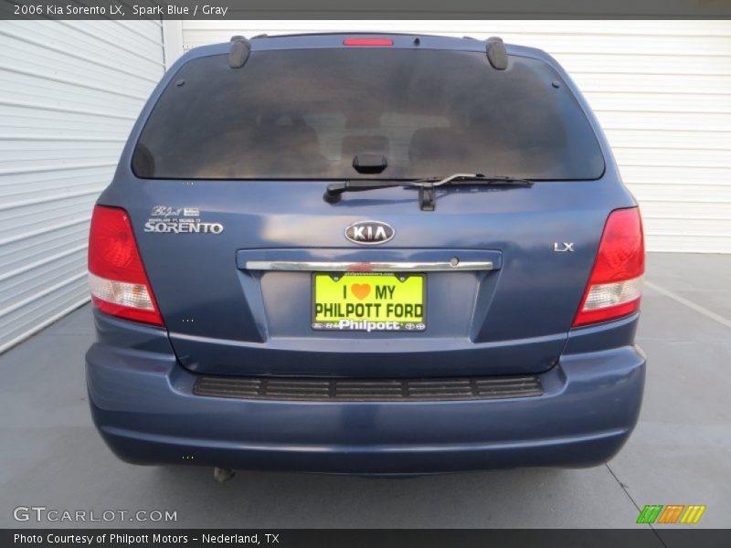 Spark Blue / Gray 2006 Kia Sorento LX