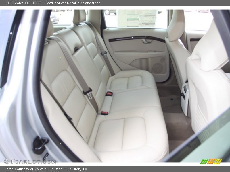Rear Seat of 2013 XC70 3.2