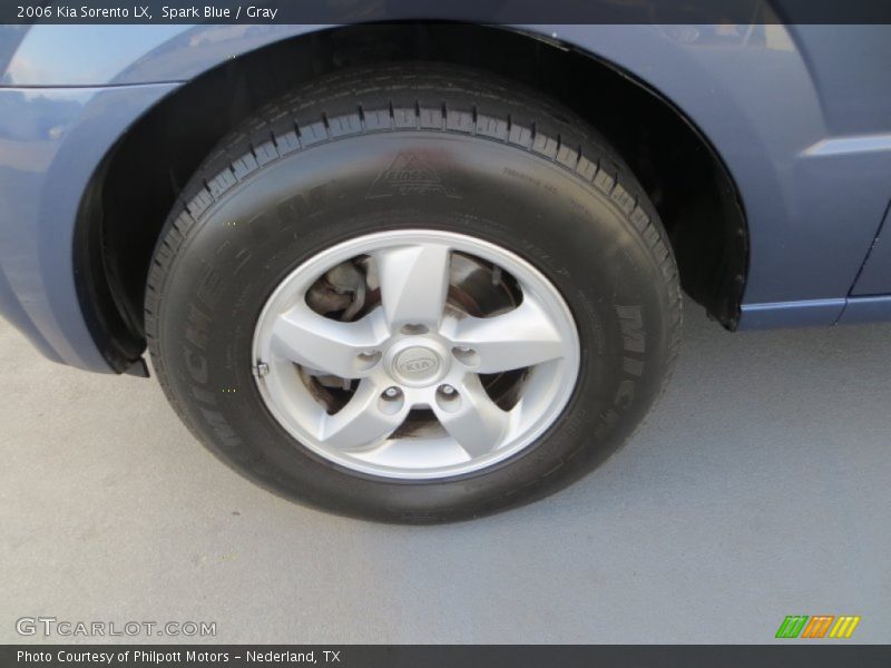 Spark Blue / Gray 2006 Kia Sorento LX