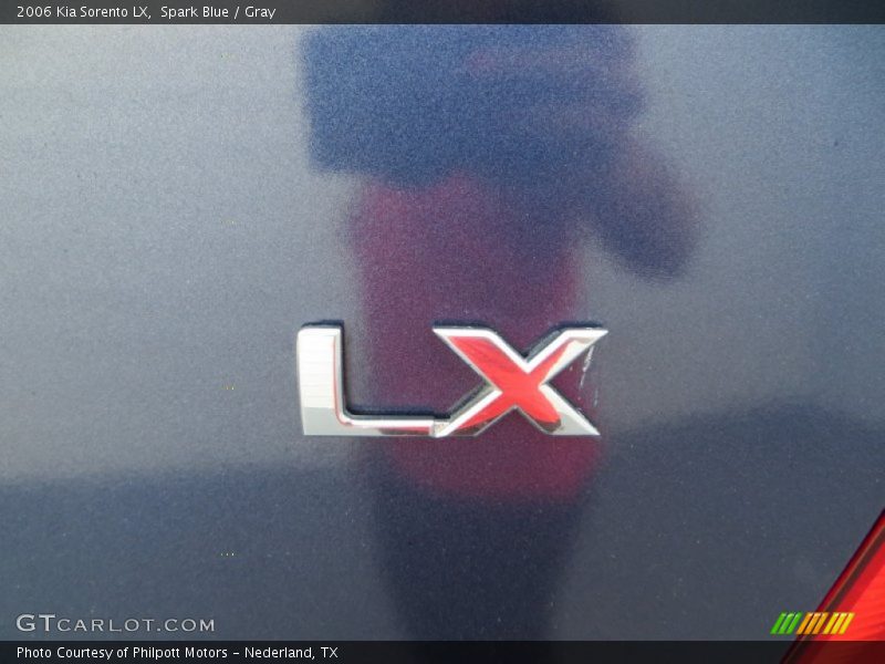 Spark Blue / Gray 2006 Kia Sorento LX
