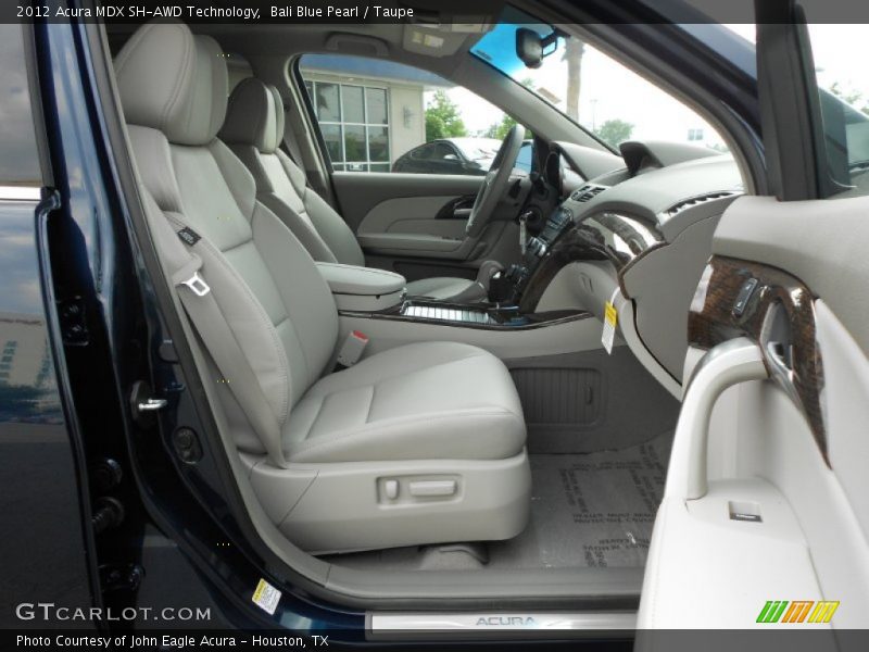 Bali Blue Pearl / Taupe 2012 Acura MDX SH-AWD Technology