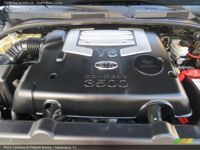 Spark Blue / Gray 2006 Kia Sorento LX