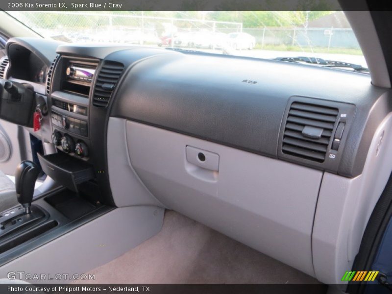 Spark Blue / Gray 2006 Kia Sorento LX