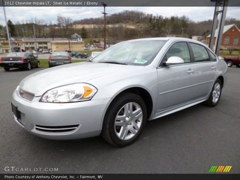 Silver Ice Metallic / Ebony 2012 Chevrolet Impala LT