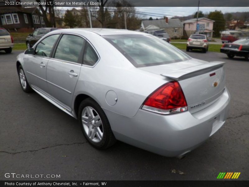 Silver Ice Metallic / Ebony 2012 Chevrolet Impala LT