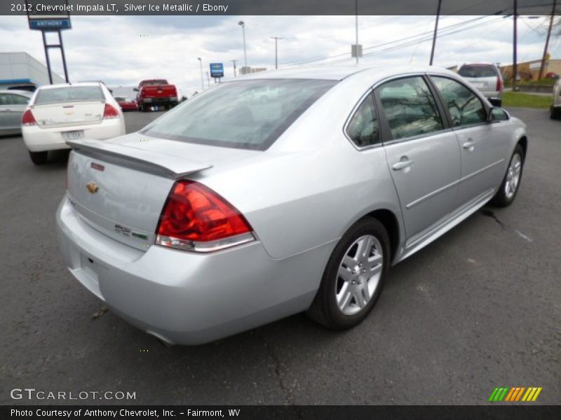 Silver Ice Metallic / Ebony 2012 Chevrolet Impala LT