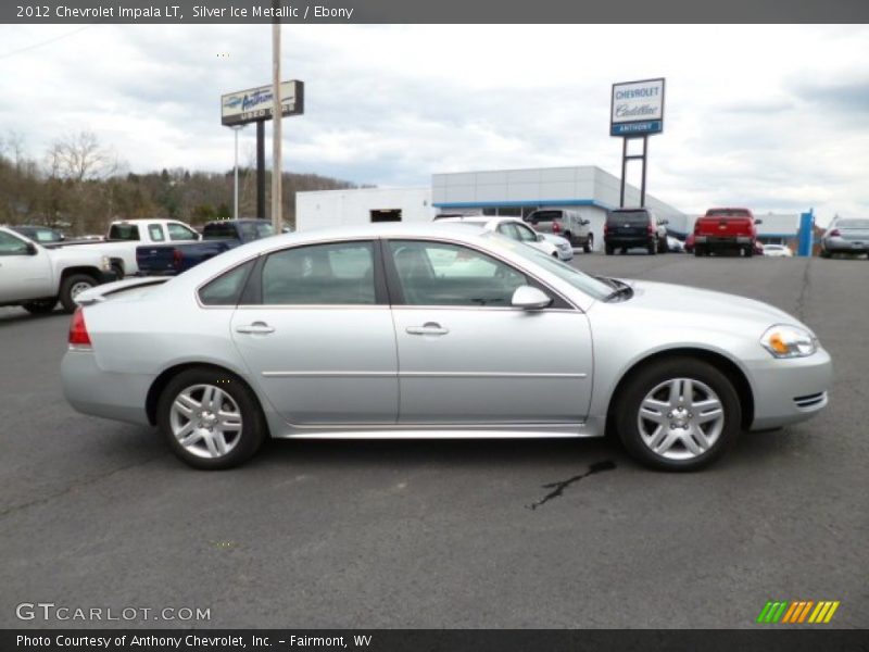 Silver Ice Metallic / Ebony 2012 Chevrolet Impala LT