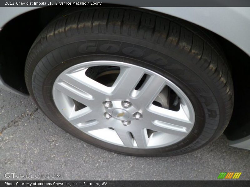 Silver Ice Metallic / Ebony 2012 Chevrolet Impala LT