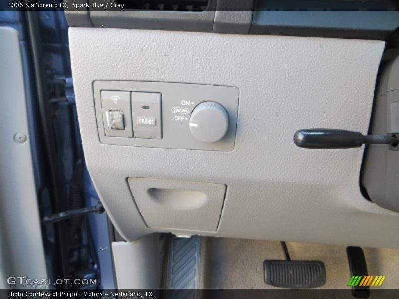 Spark Blue / Gray 2006 Kia Sorento LX
