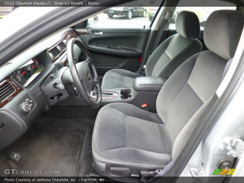 Silver Ice Metallic / Ebony 2012 Chevrolet Impala LT