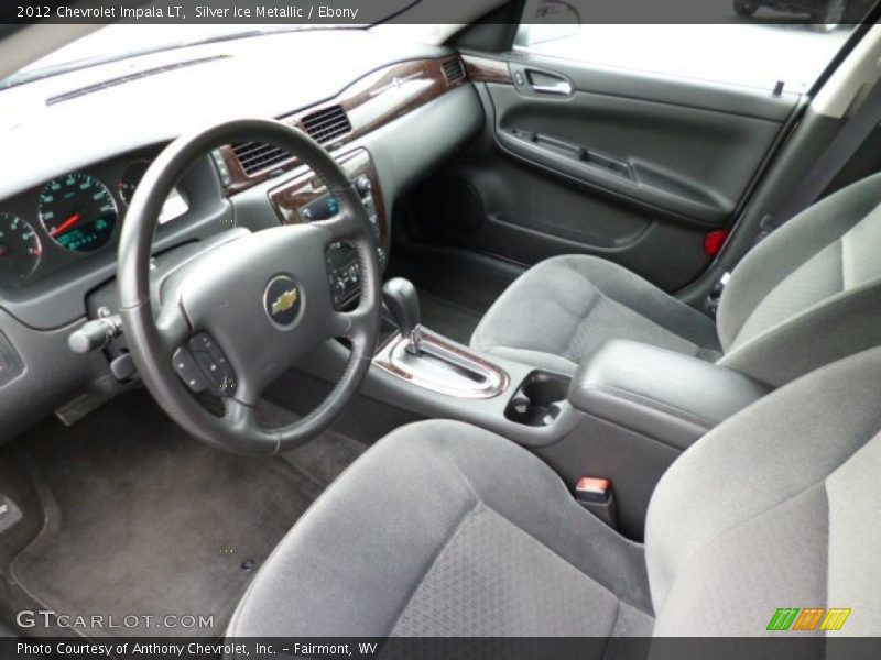Silver Ice Metallic / Ebony 2012 Chevrolet Impala LT