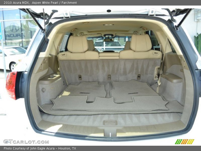 Aspen White Pearl / Parchment 2010 Acura MDX