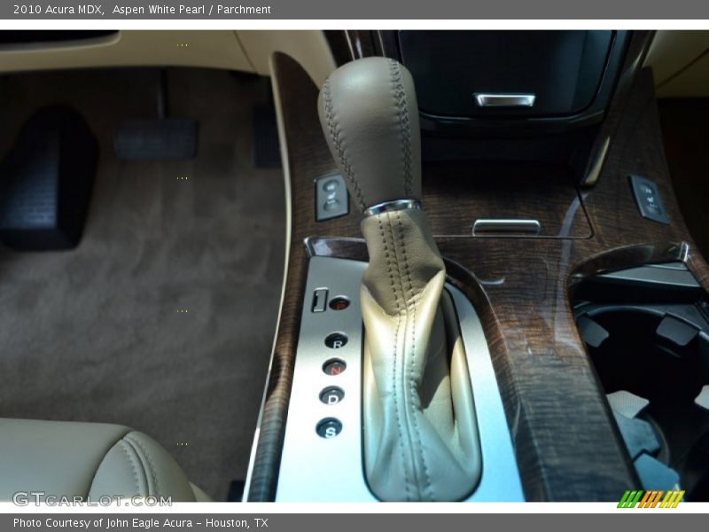 Aspen White Pearl / Parchment 2010 Acura MDX