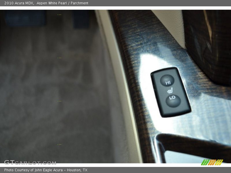 Aspen White Pearl / Parchment 2010 Acura MDX