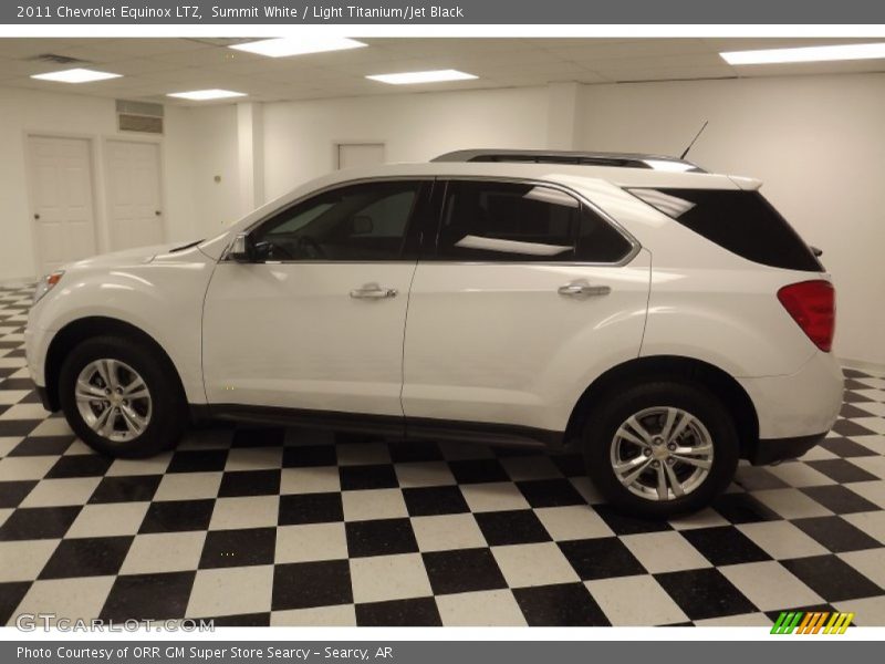 Summit White / Light Titanium/Jet Black 2011 Chevrolet Equinox LTZ