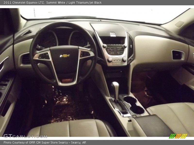 Summit White / Light Titanium/Jet Black 2011 Chevrolet Equinox LTZ