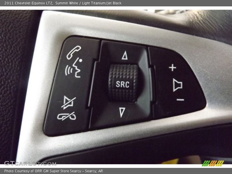 Summit White / Light Titanium/Jet Black 2011 Chevrolet Equinox LTZ
