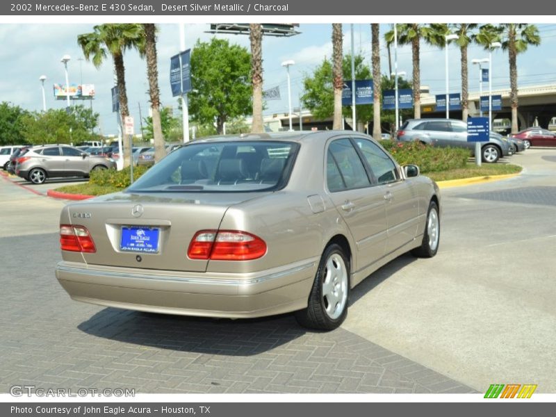 Desert Silver Metallic / Charcoal 2002 Mercedes-Benz E 430 Sedan